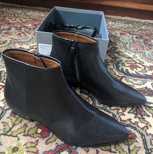 Aquatalia Fire Perforated Calf Booties BRAND NEW